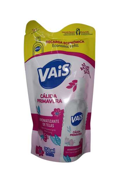 Aromatizante de Tela REPUESTO Calida Primavera x250 ml. Algabo