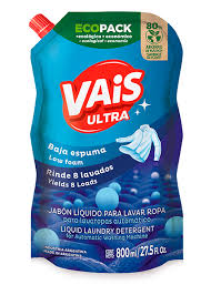 Jabon Liquido para ropa VAIS ULTRA Repuesto x800ml.