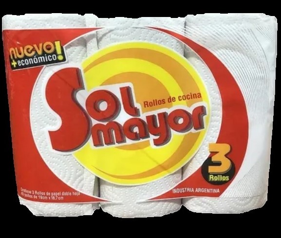 Rollo de Cocina SOL MAYOR 3x40x12