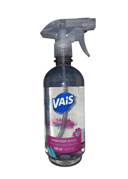 Aromatizante de Tela Calida Primavera x500 ml. Algabo