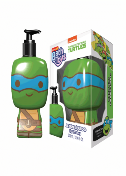 Jabon Liquido BATH BOYS Tortugas Ninjas AZUL 300ml