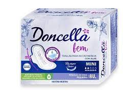 Toallitas Doncella Para Incontinencia Leve AZUL