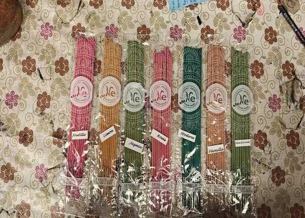 Sahumerio X10 Unidades economico (En bolsita)