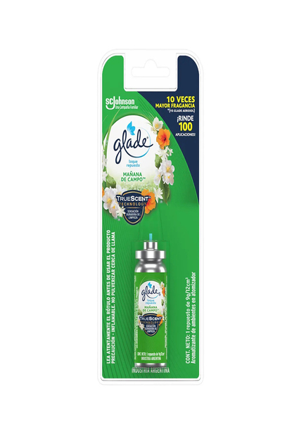 Glade toque repuesto aromatizador mañana de campo