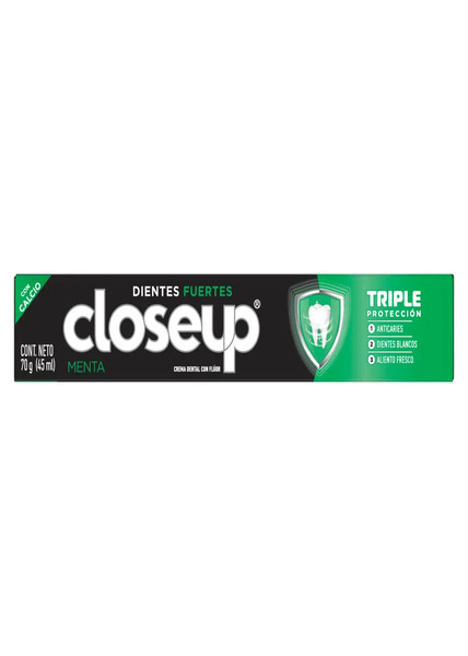 Dentrifico Close up triple proteccion MENTA 70g (verde)