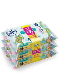 Toallitas Humedas Baby 3x48 pack AHORRO 