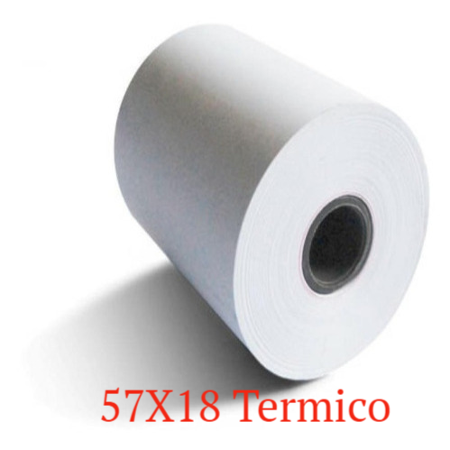 Rollo Registradora 57x18 Termico Posnet (x10 Unid)