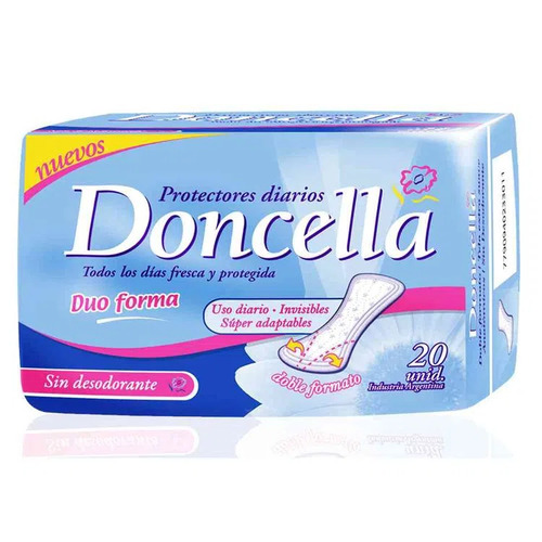 PROTECTORES DONCELLA X20 unid. DUO FORMA CELESTE
