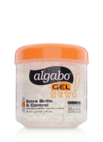 Gel Algabo 350 grs. Extra Brillo y Control (Transparente)