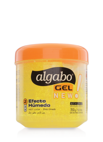 Gel Algabo 350 grs. Efecto Humedo (Amarillo)