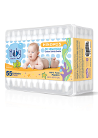 Hisopos Algabo x55 Unid. BEBE