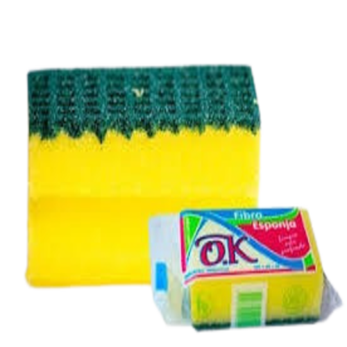 Esponja de Cocina ACANALADA OK (x24 Unidades)
