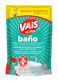 Limpiador Liquido Vais Ultra x500 ml. REPUESTO Baño