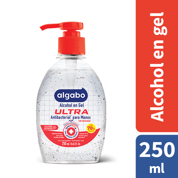 Alcohol Sanitizante en Gel x220 ml.